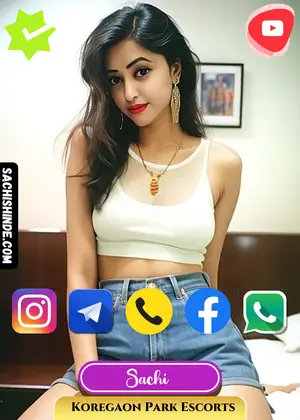 Verified Profile Image of Pune Koregaon Park Escorts Girl Sachi. Book an appointment with Sachi Via WhatsApp, Instagram, Telegram, Facebook or Call. Sachi's exclusive Video is Available.