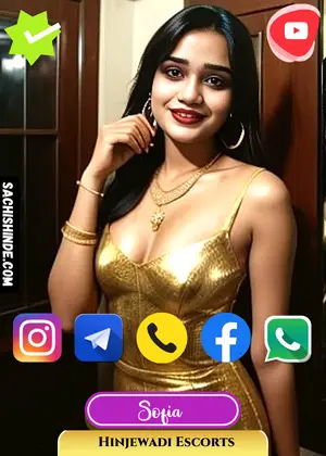 Verified Profile Image of Pune Hinjawadi Escorts Girl Sofia. Book an appointment with Sofia Via WhatsApp, Instagram, Telegram, Facebook or Call. Sofia's exclusive Video is Available.